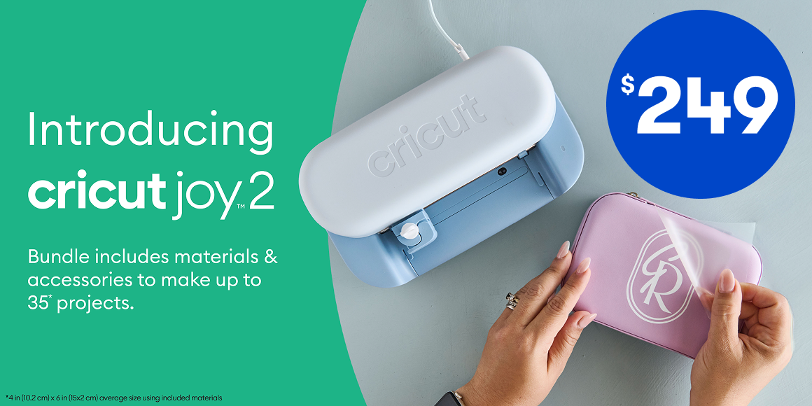 $249 Cricut Joy 2 + Essential Bundle