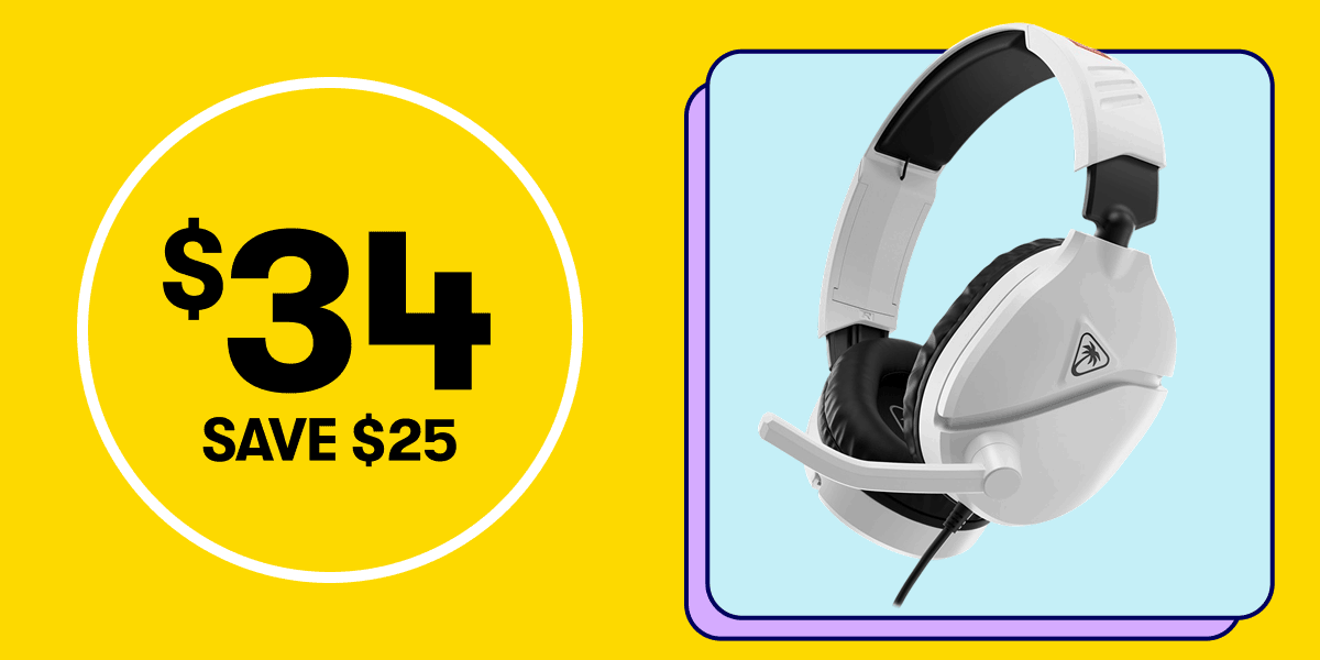 SAVE on selected Turtle Beach Headsets