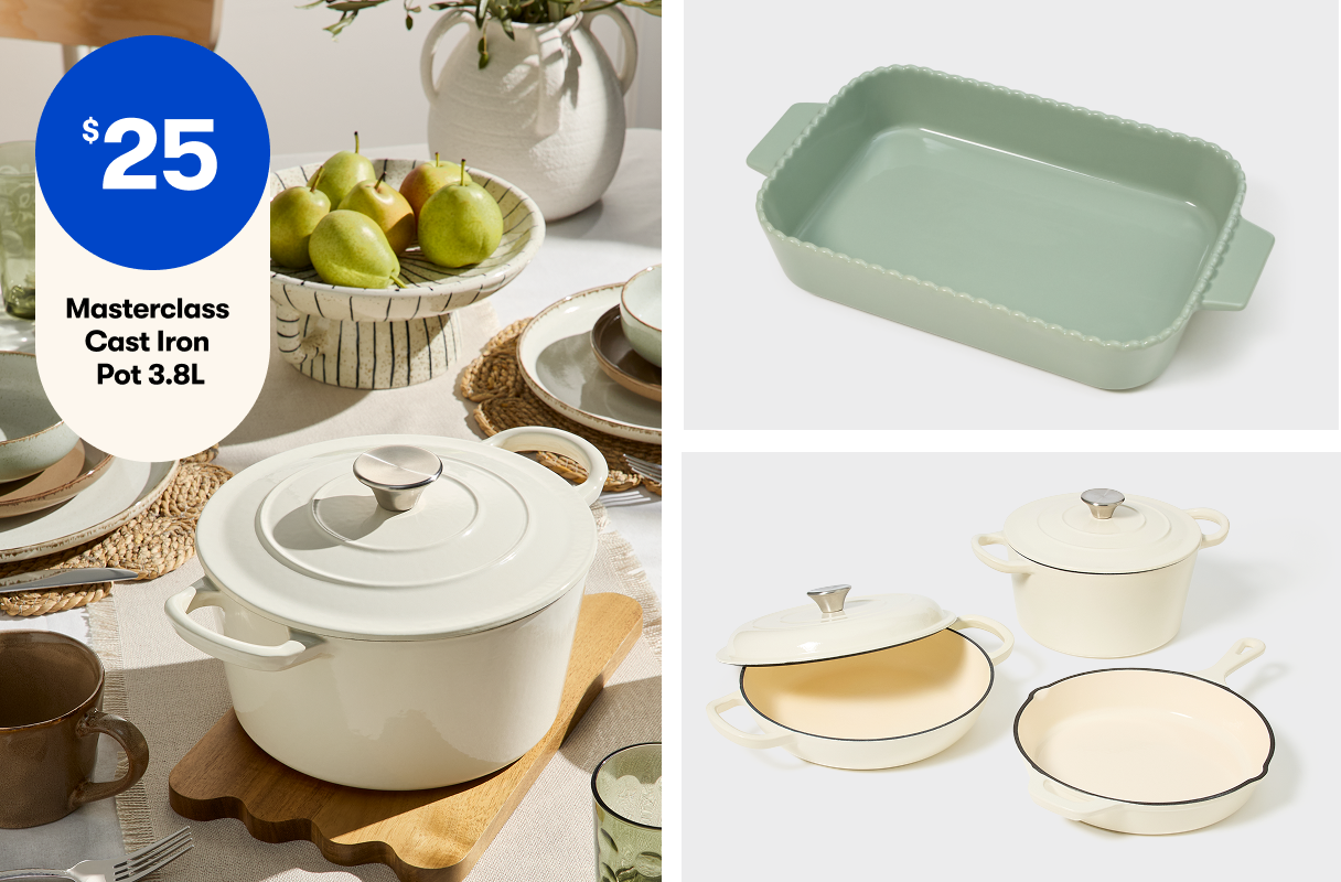 $25 Masterclass Cast Iron 3.8L