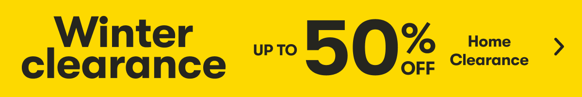 Winter Clearance - Up to 50% OFF Home Clearance