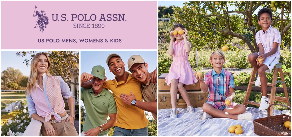 New in! US Polo Mens, Womens & Kids