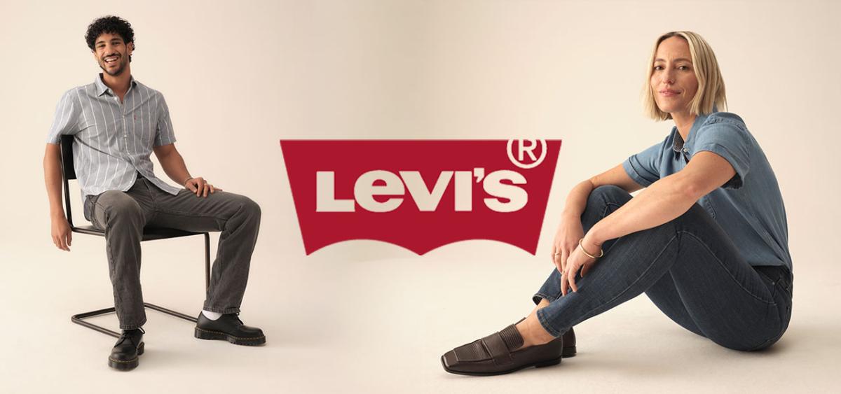 Levi's mens and womenswear