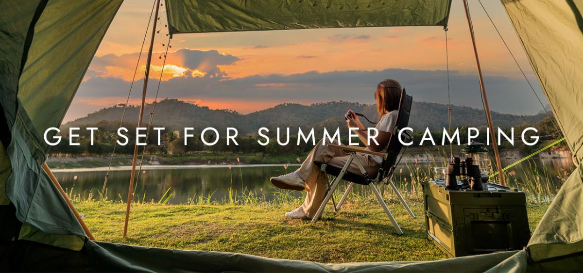 Get Set for Summer Camping