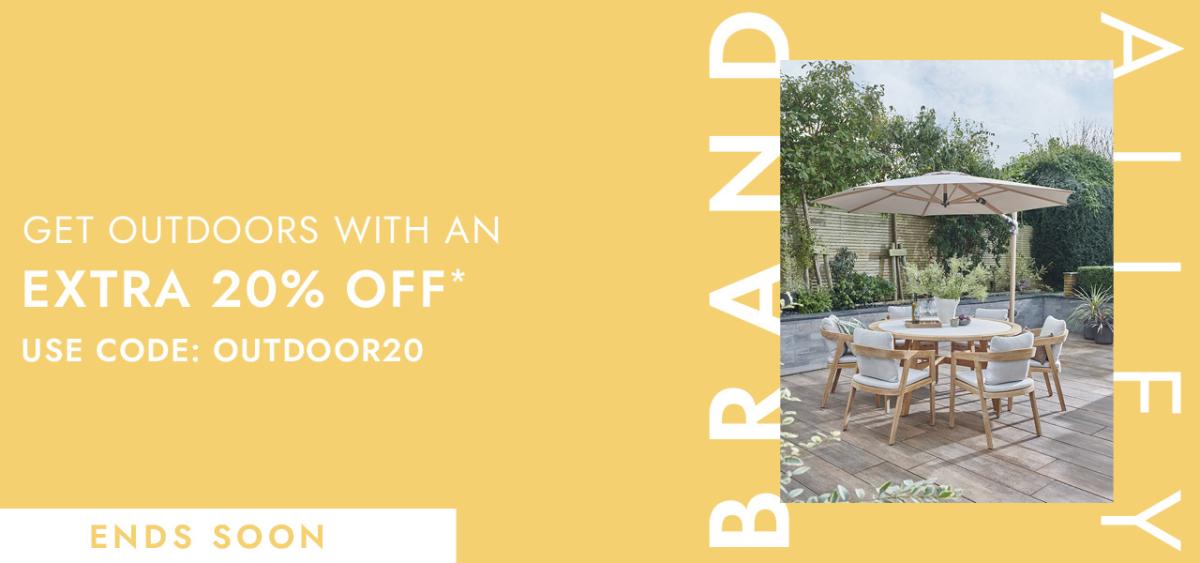 Extra 20% off ends today