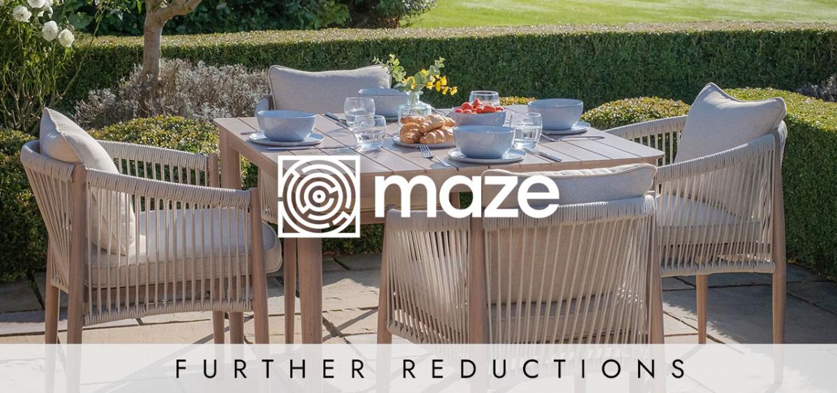 Maze Garden Furniture: Further Reductions