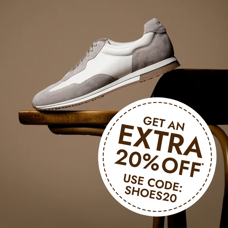 EXTRA 20% OFF! Men's Shoes: Cole Haan, Loake, Simon Carter & More