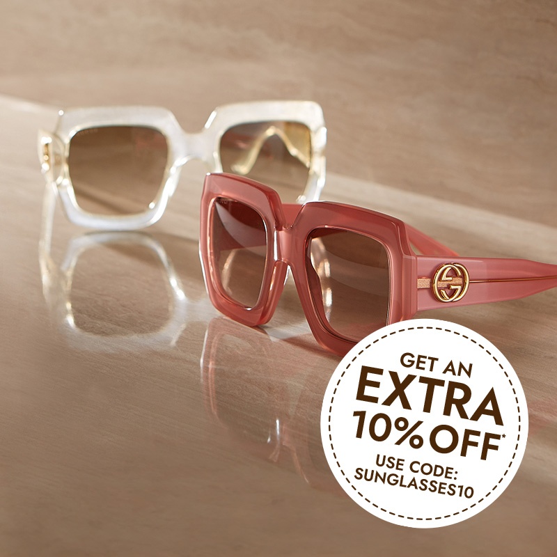 Extra 10% Off! Designer Sunglasses