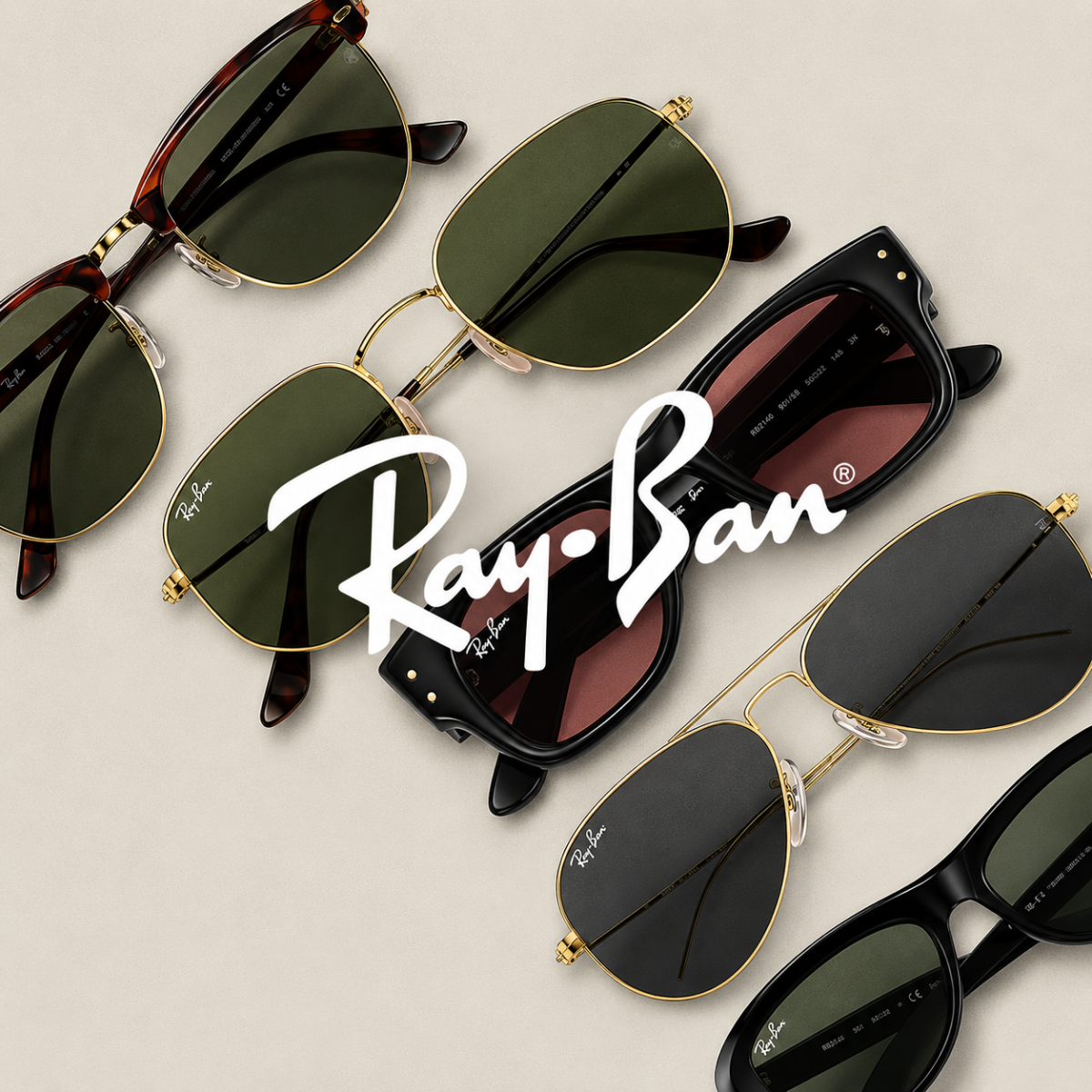 NEW IN I RAY-BAN SUNGLASSES
