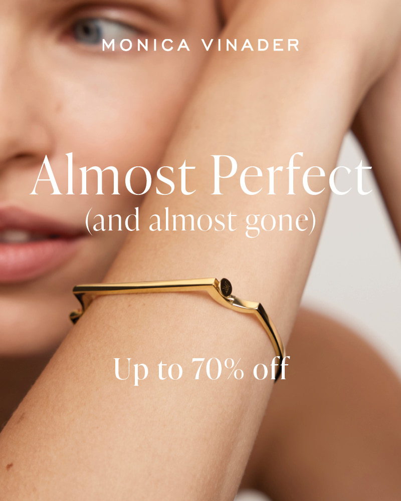 Monica Vinader | 'Almost Perfect' and almost gone | Up to 70% off