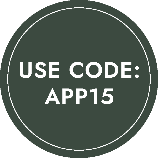 Use code APP15