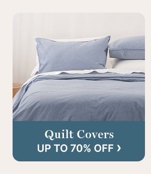 Quilt Covers Up To 70% Off