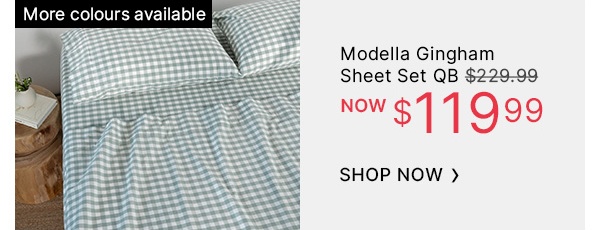 Modella-Gingham-Sheet-Set-Image