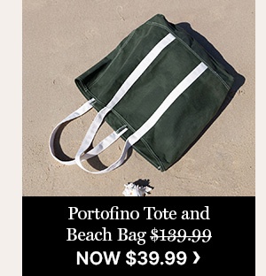 Portofino Tote and Beach Bag - WAS $139.99 | NOW $39.99