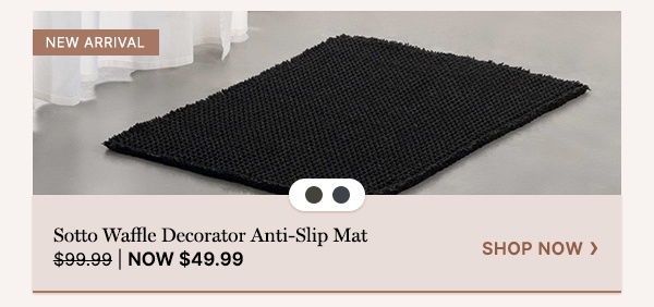 Sotto Waffle Decorator Anti-Slip Floor Mat