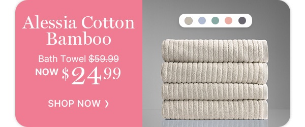 Alessia-Cotton-Bambo-Bath-Towel-Image