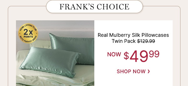 Real Mulberry Silk Pillowcases Twin Pack