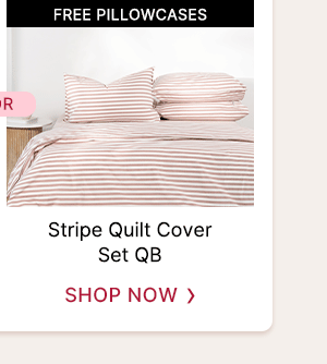 Stripe Quilt Cover Set QB