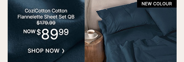 CoziCotton Cotton Flannelette Sheet Set QB