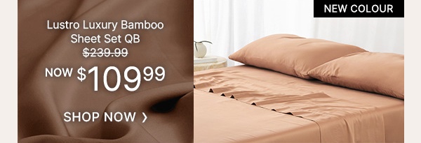 Lustro Luxury Bamboo Sheet Set QB