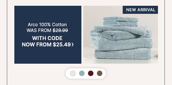 Arco 100% Cotton