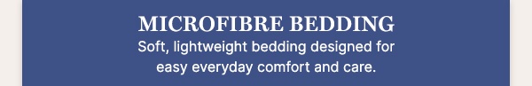 Microfibre Bedding