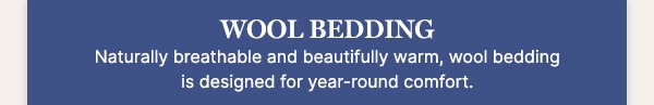 Wool Bedding