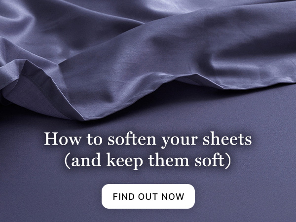How to soften your sheets (and keep them soft)