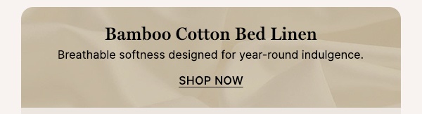 Bamboo Cotton Bed Linen