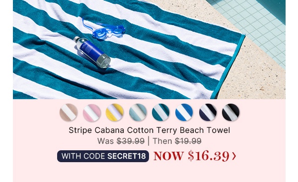 Stripe-Cabana-Cotton-Terry-Beach-Towel-Image