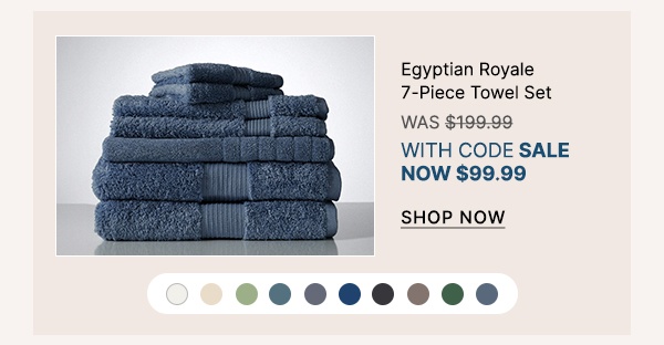 Egyptian Royale 7-Piece Towel Set