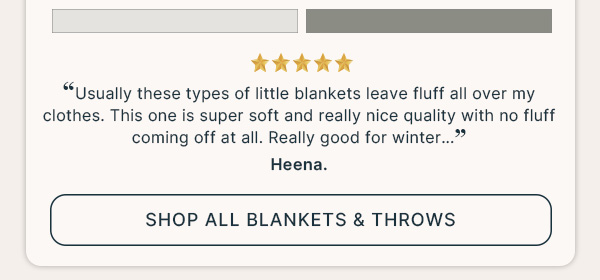 Shop All Blankets And Throws
