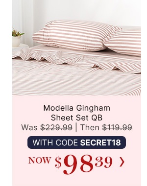 Modella-Gingham-Sheet-Set-Image