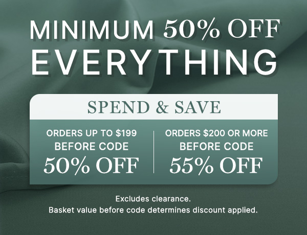 Minimum 50% Off Everything 