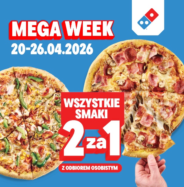Mega Week - 2za1 z odbiorem osobistym - 20-26.04.2026