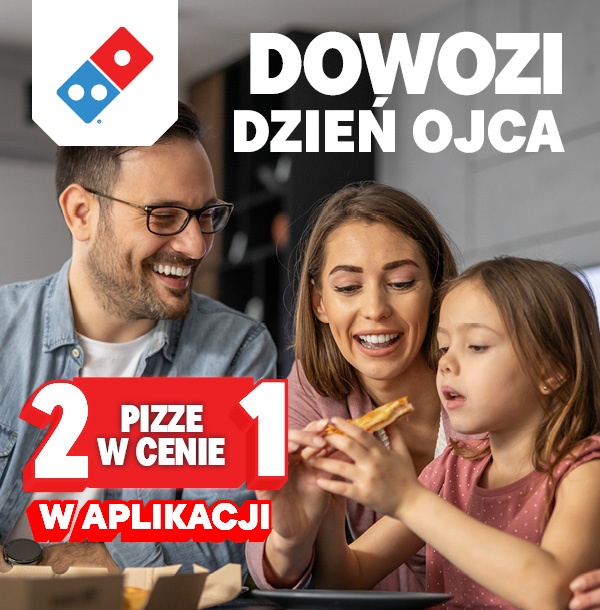 2 pizze w cenie 1 w aplikacji