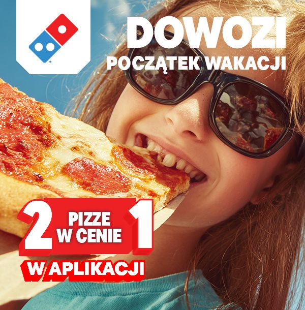 2 pizze w cenie 1 w aplikacji