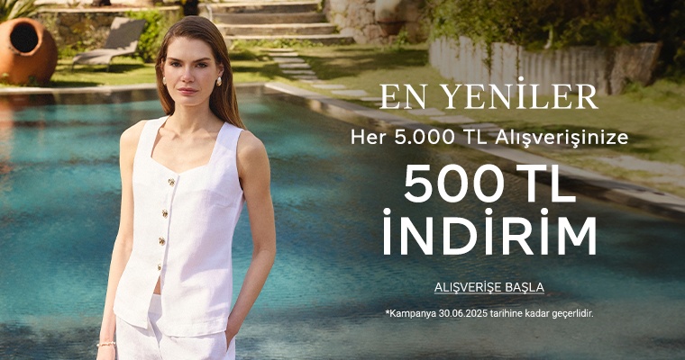 Her 5.000 TL'ye 500 TL İndirim