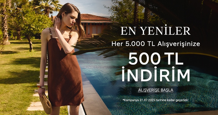 Her 5.000 TL'ye 500 TL İndirim