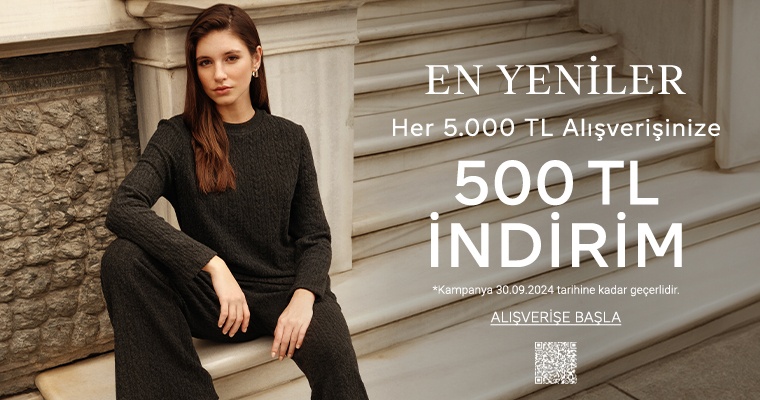 Her 5000 TL'de 500 TL İndirim