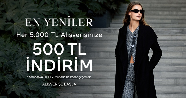 Her 5000 TL'de 500 TL İndirim