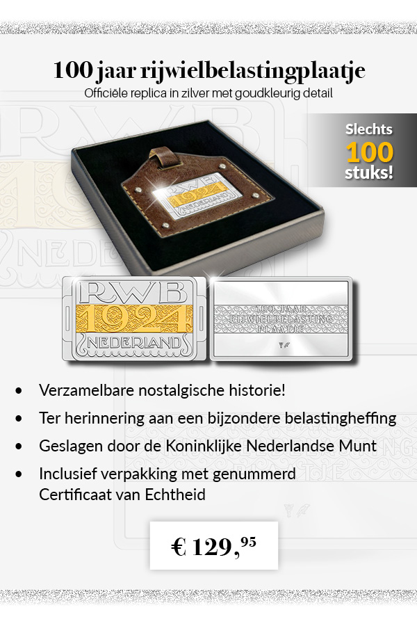 100 jaar Rijwielbelastingplaatje