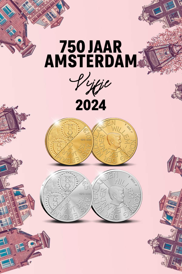 750 jaar Amsterdam Vijfje 2024