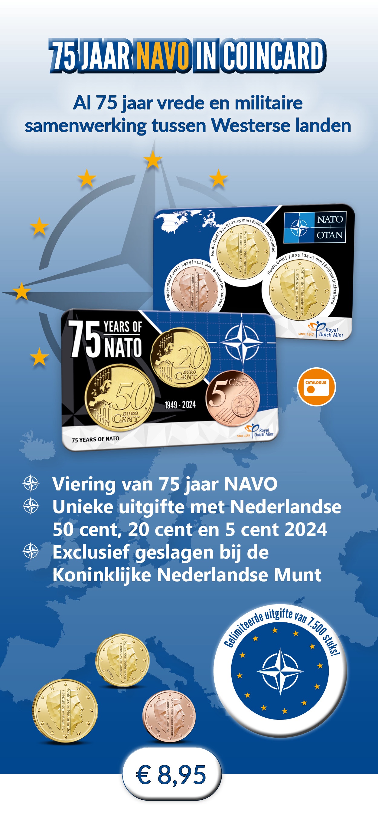 75 jaar NAVO in coincard