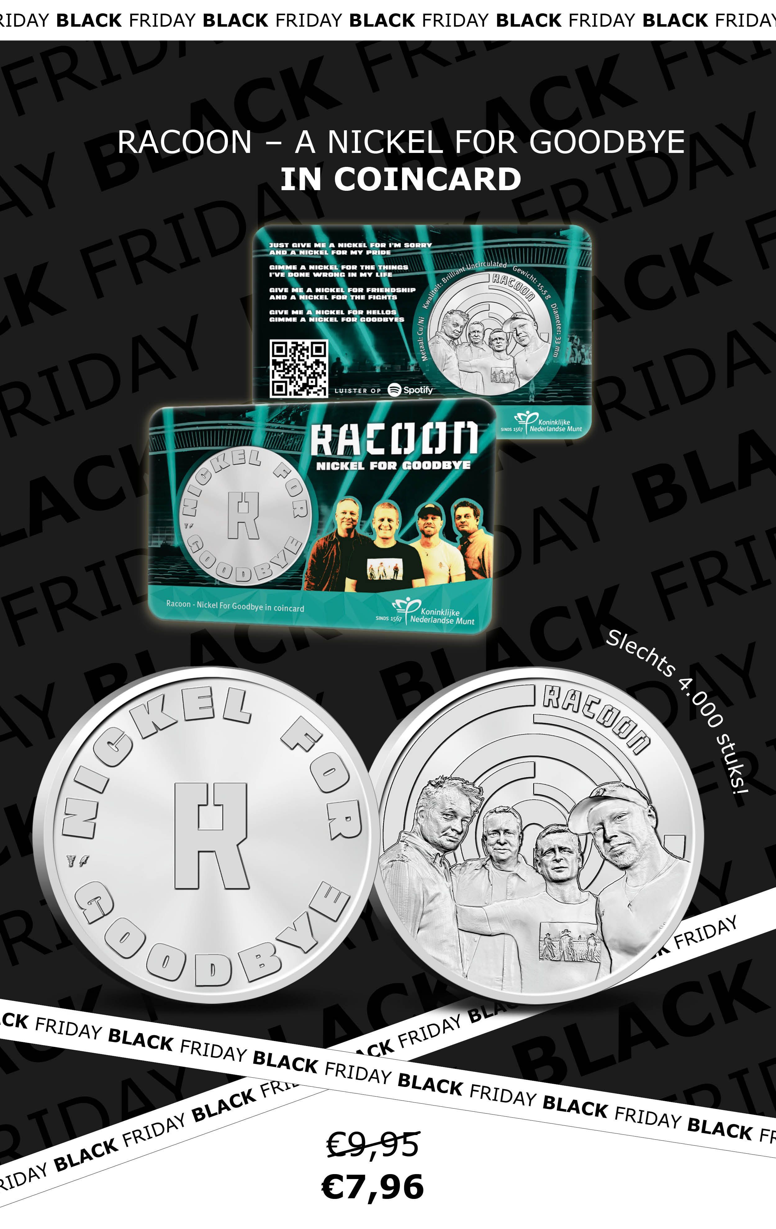 Racoon â A Nickel for Goodbye in coincard