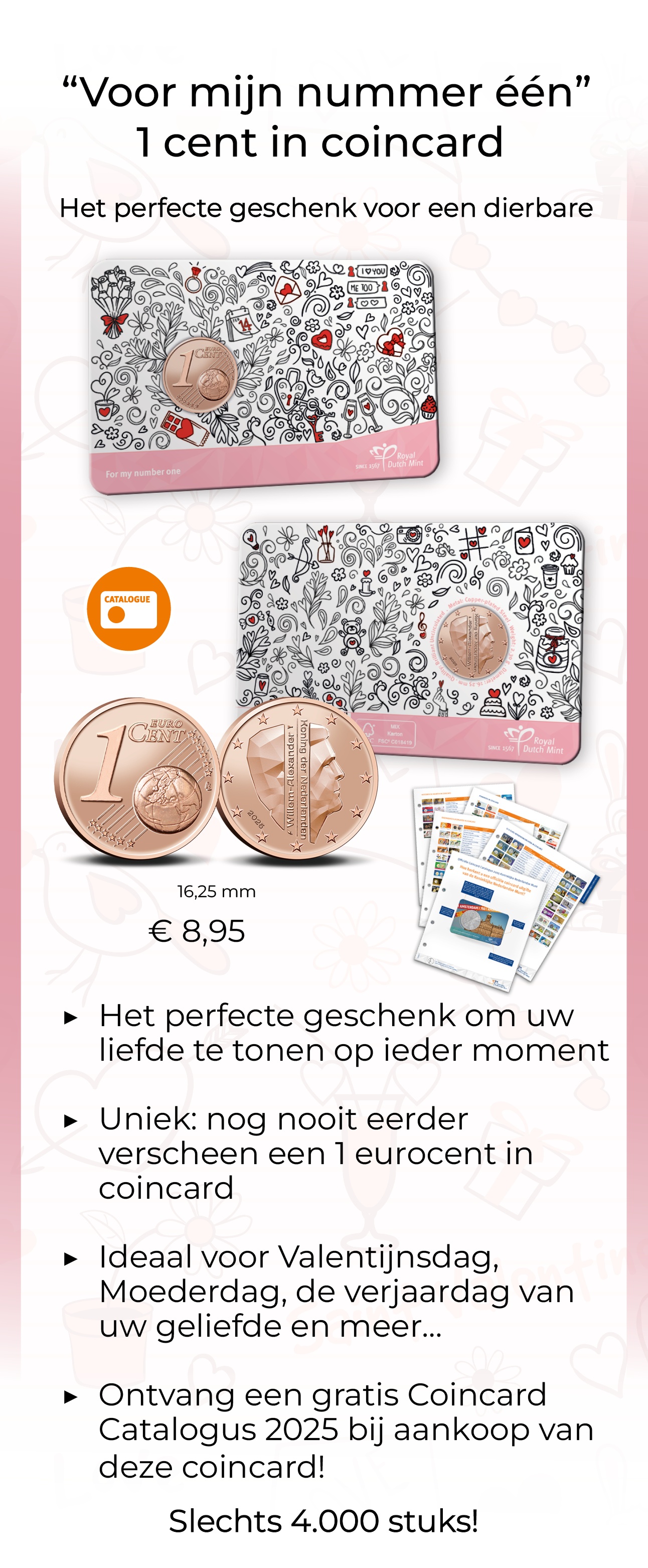 âVoor mijn nummer Ã©Ã©nâ- 1 cent in coincard 