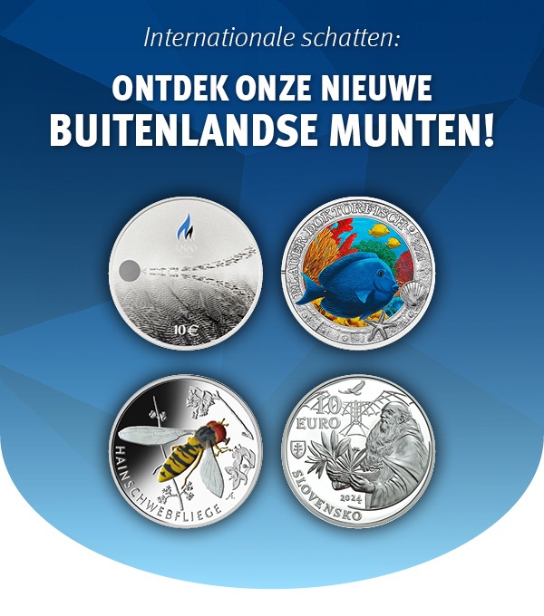 Ontdek onze nieuwe buitenlansde munten!