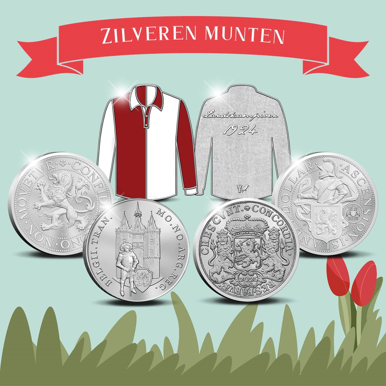 Zilveren munten