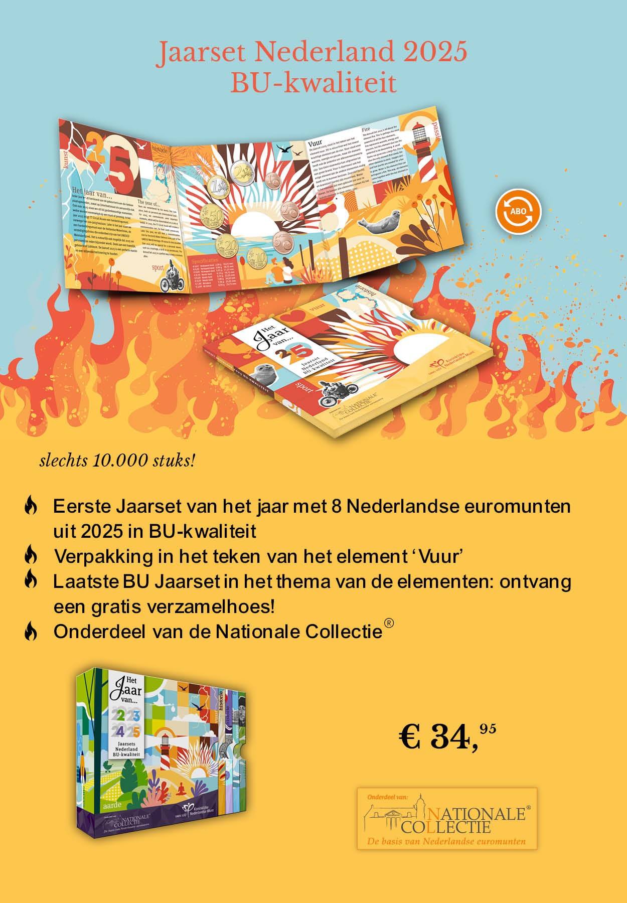 Jaarset Nederland 2025 BU-kwaliteit