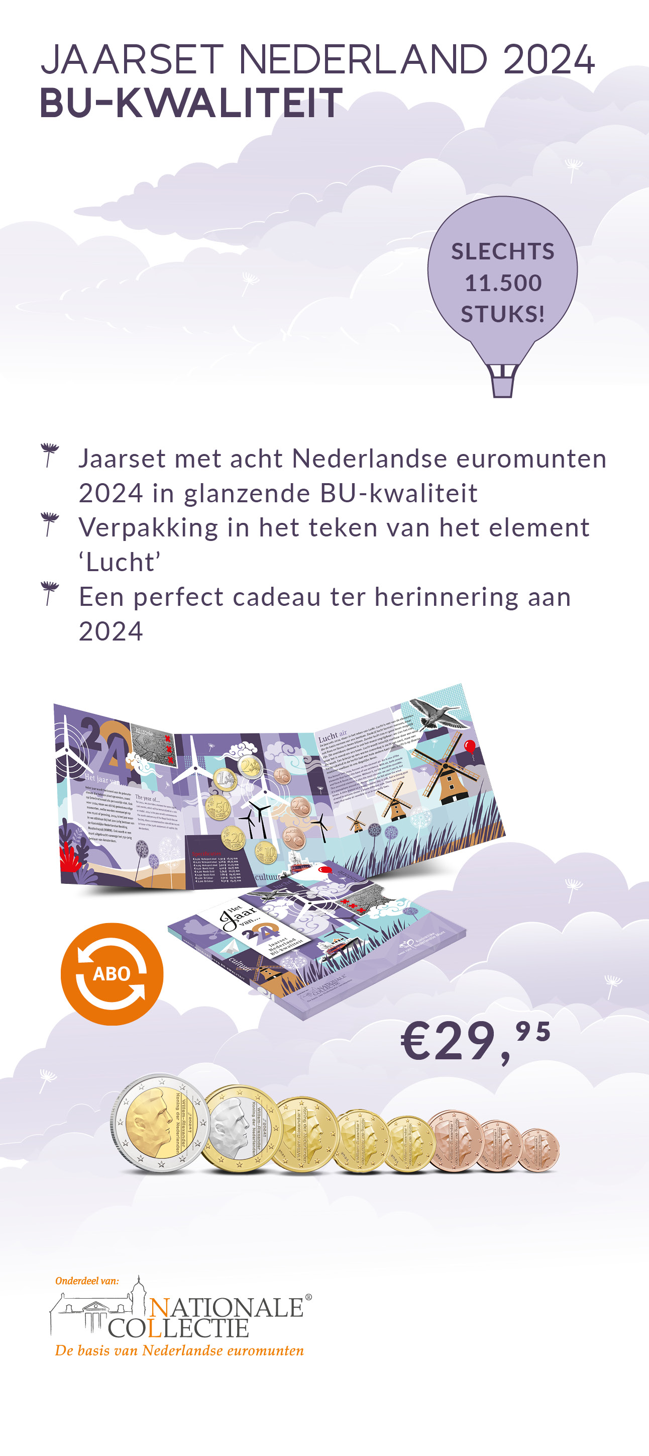 Jaarset Nederland 2024 BU-kwaliteit