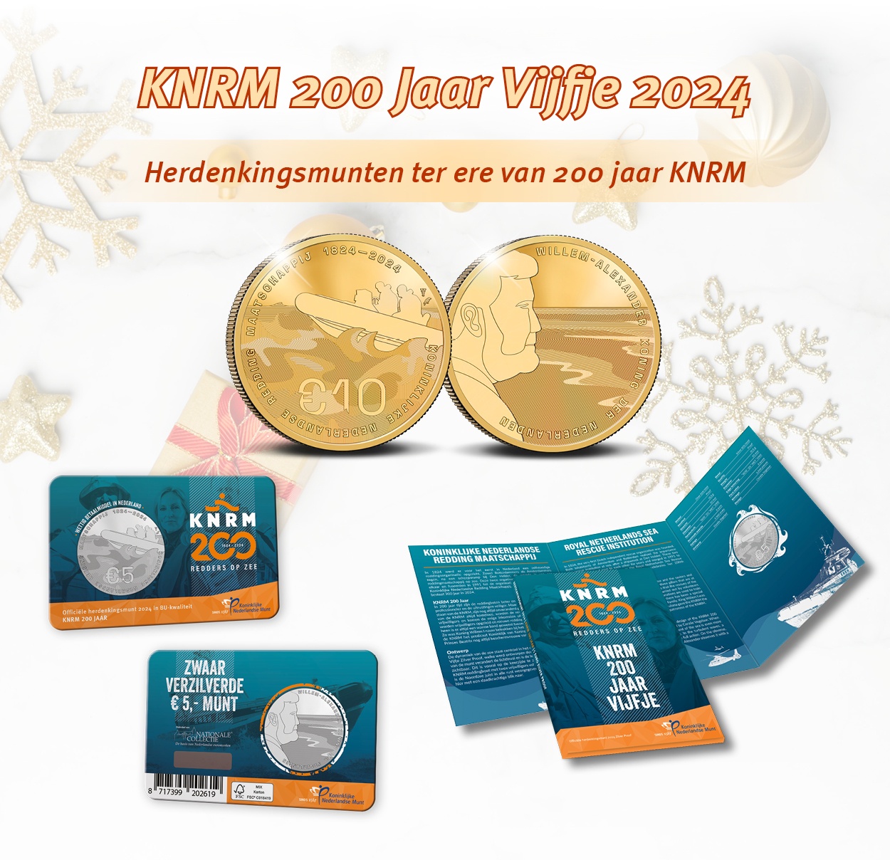 KNRM 200 Jaar Vijfje 2024